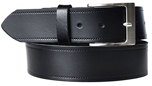 Dayneq 70 to 180 cm waist width 4 cm width from 9.90 euros 2 grooves leather belt