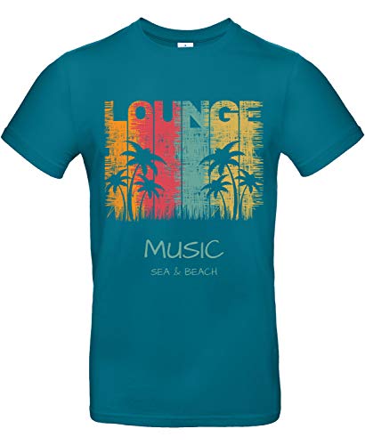 Men's T-shirt printed with Lounge Music Stylish