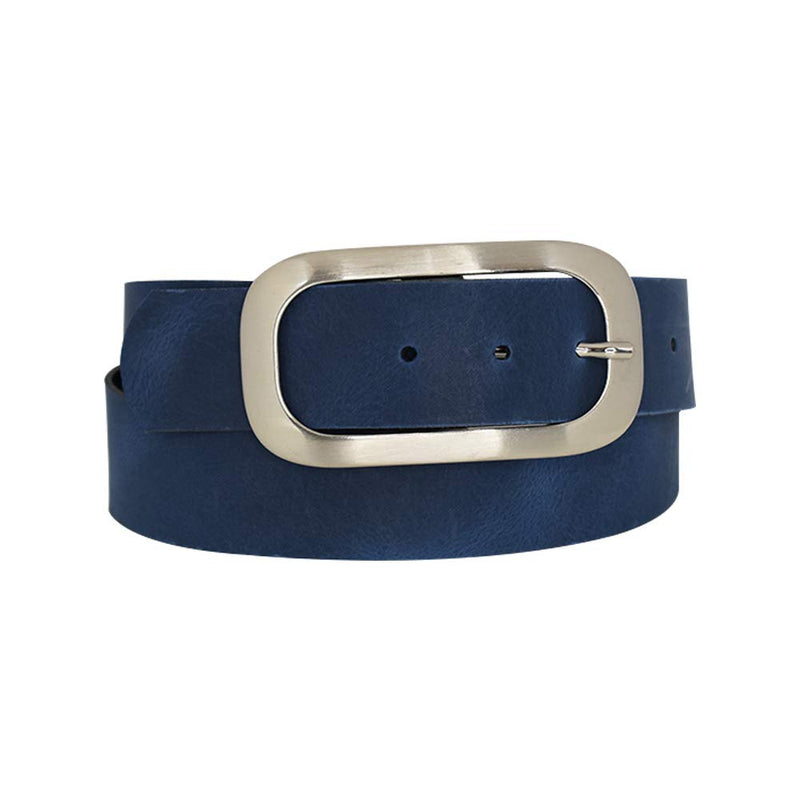 Nickel genuine leather, approx. 4 cm wide genuine leather belt