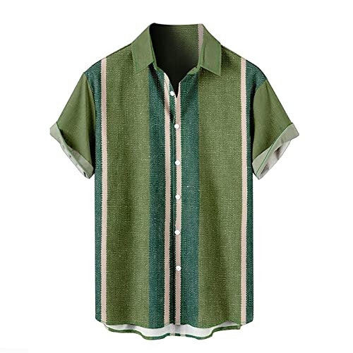 Short Sleeve Button-Down Beach Tropical Summer Shirts