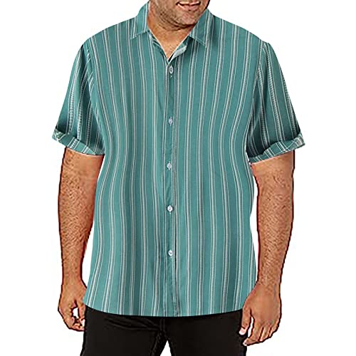 Short Sleeve Button-Down Beach Tropical Summer Shirts