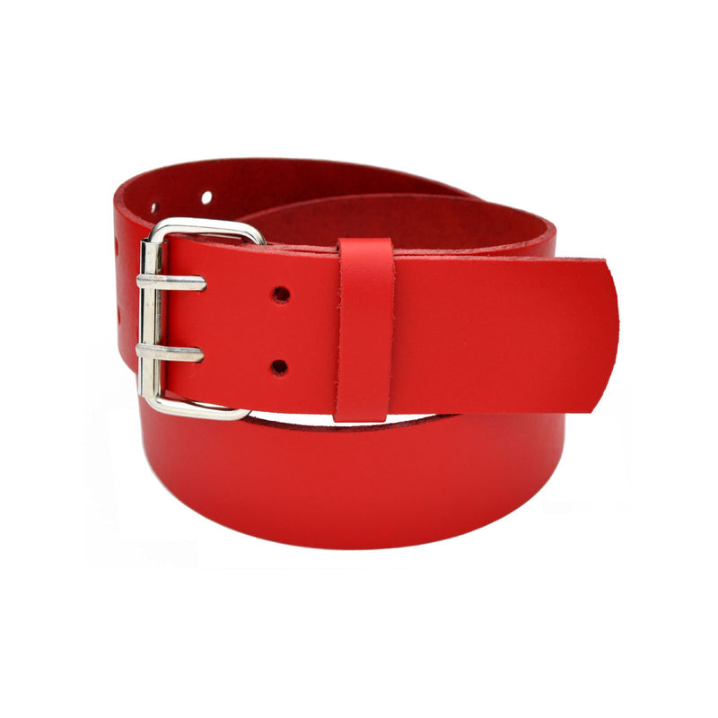 Genuine leather belt 6 cm wide, color and length selectable, approx. 2.8 mm thick