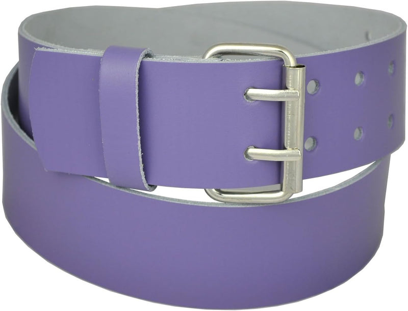 Genuine leather belt 5 cm wide, color and length selectable, approx. 2.8 mm thick