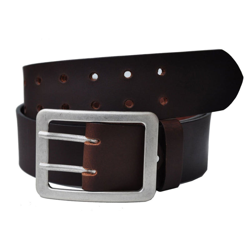 Full leather belt 5 cm wide F and length selectable approx. 4 mm thick XS to XXXL