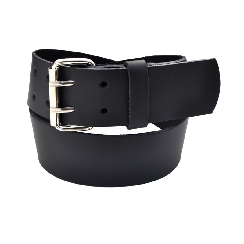 Genuine leather belt 5 cm wide, color and length selectable, approx. 2.8 mm thick