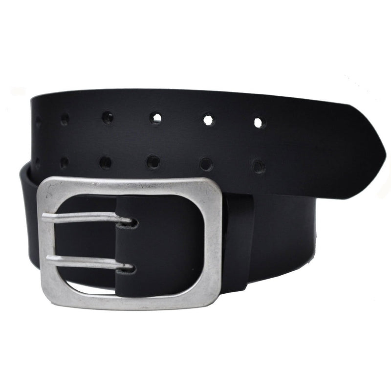 Full leather belt 5 cm wide F and length approx. 4 mm thick