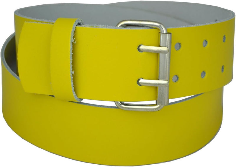 Genuine leather belt 5 cm wide, color and length selectable, approx. 2.8 mm thick