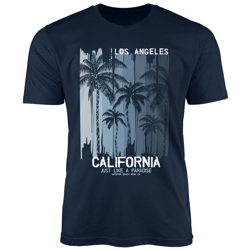 Men's Los Angeles California USA Summer Printed  T-Shirt