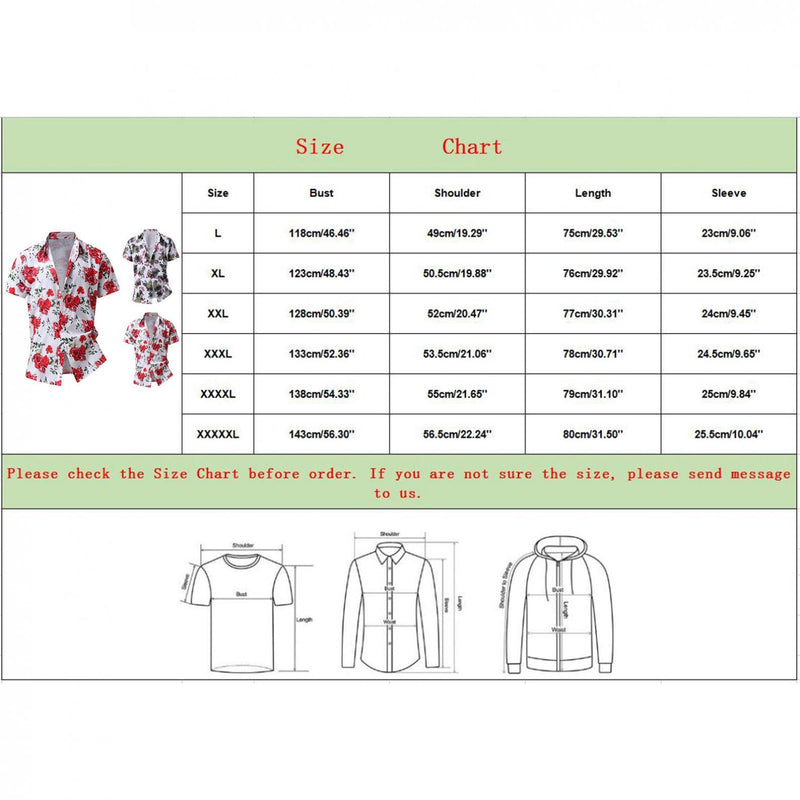 Men's Short Sleeve Printed Splice Pattern Casual Fashion Lapel Shirt