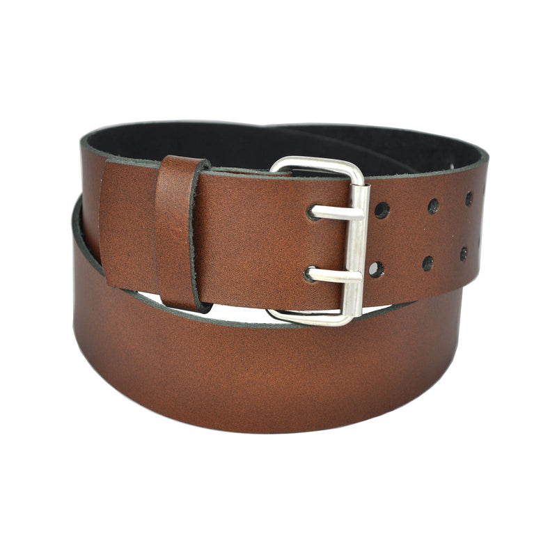 Genuine leather belt 5 cm wide, color and length selectable, approx. 2.8 mm thick