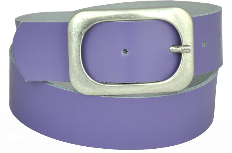 70 to 150 cm waistband, nickel-free, antique silver buckle, 5 cm wide genuine leather belt