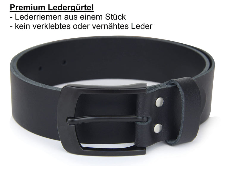 Leather belt made in Germany, 100% genuine leather