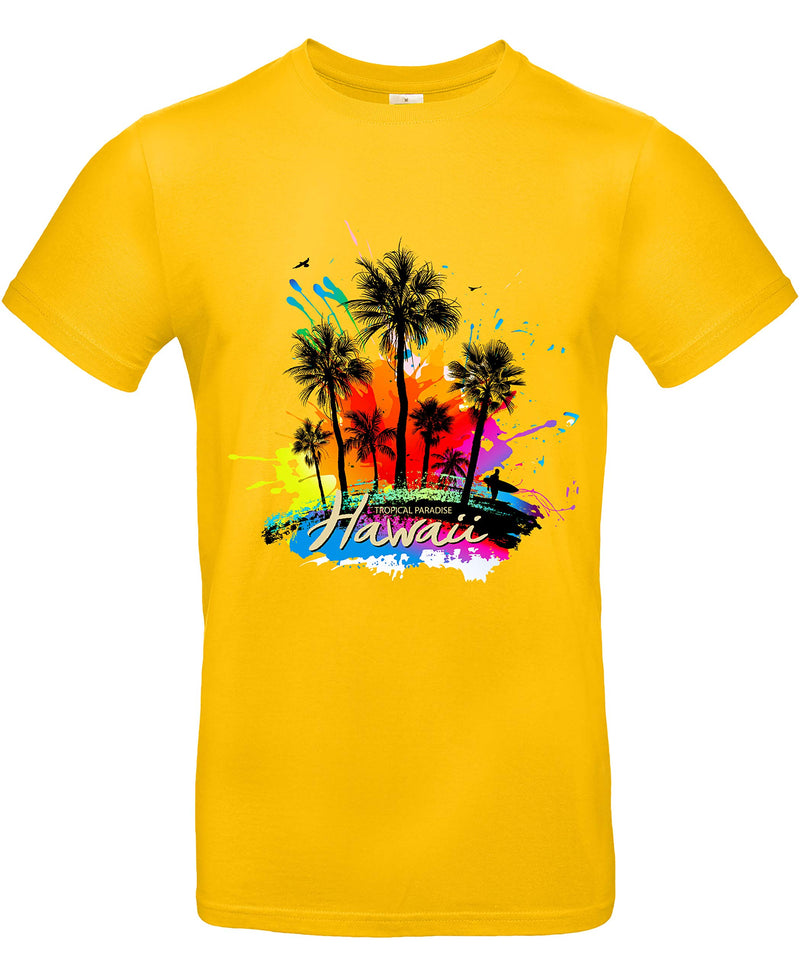 Smilo & Bron Herren T-Shirt with Hawaii printed