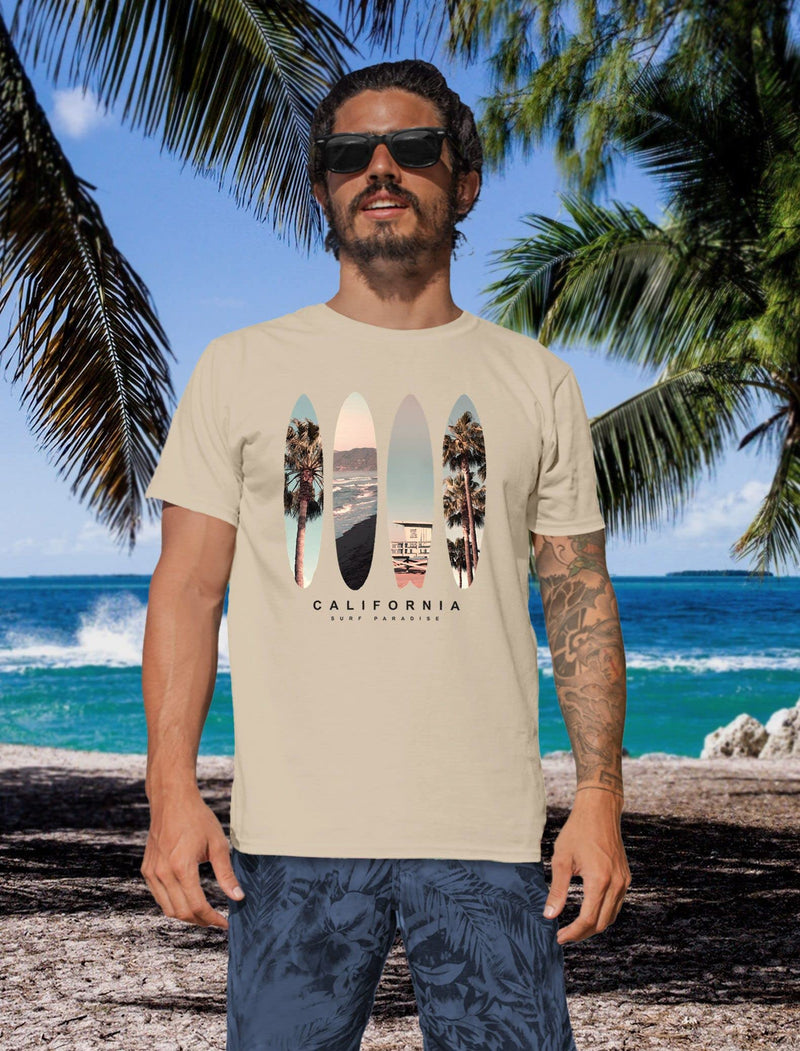Summer Palm Trees Photo Print Print Fashion Street Style T-Shirt