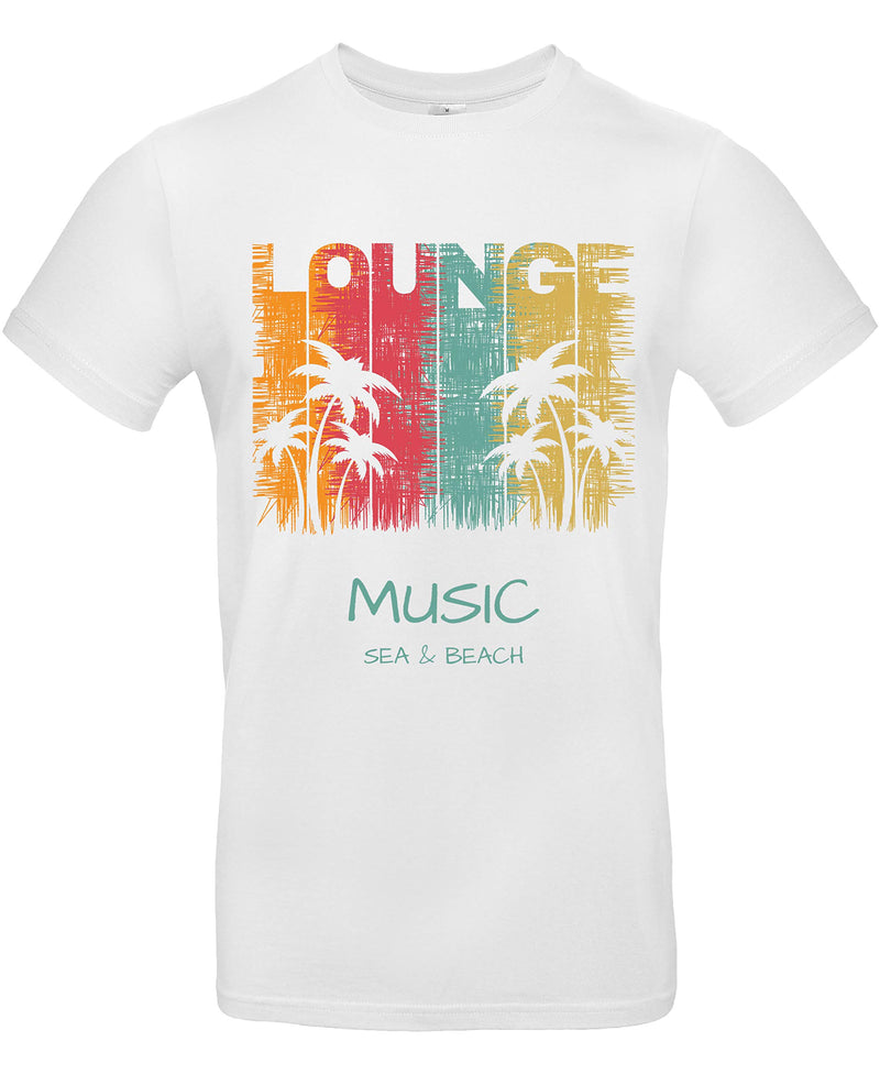Men's T-shirt printed with Lounge Music Stylish