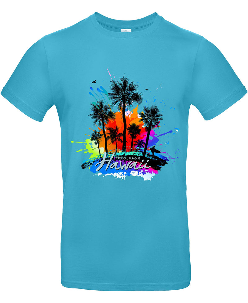 Smilo & Bron Herren T-Shirt with Hawaii printed