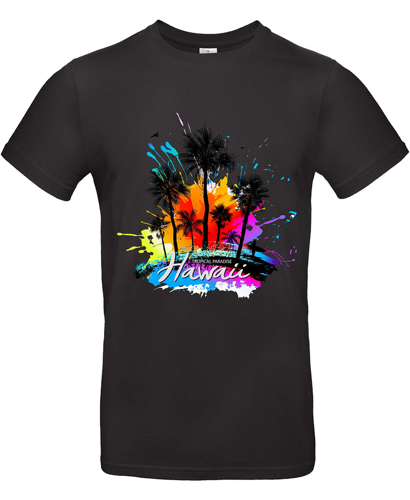 Smilo & Bron Herren T-Shirt with Hawaii printed