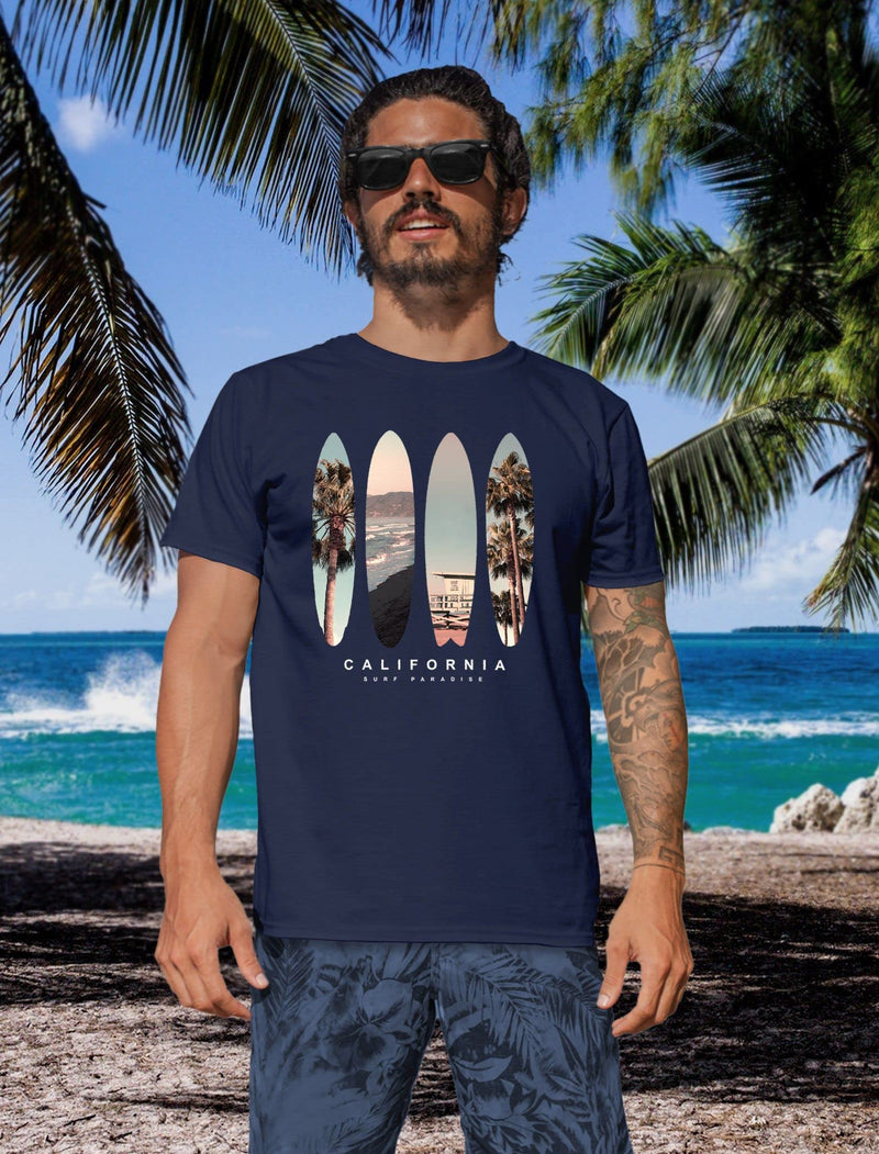 Summer Palm Trees Photo Print Print Fashion Street Style T-Shirt