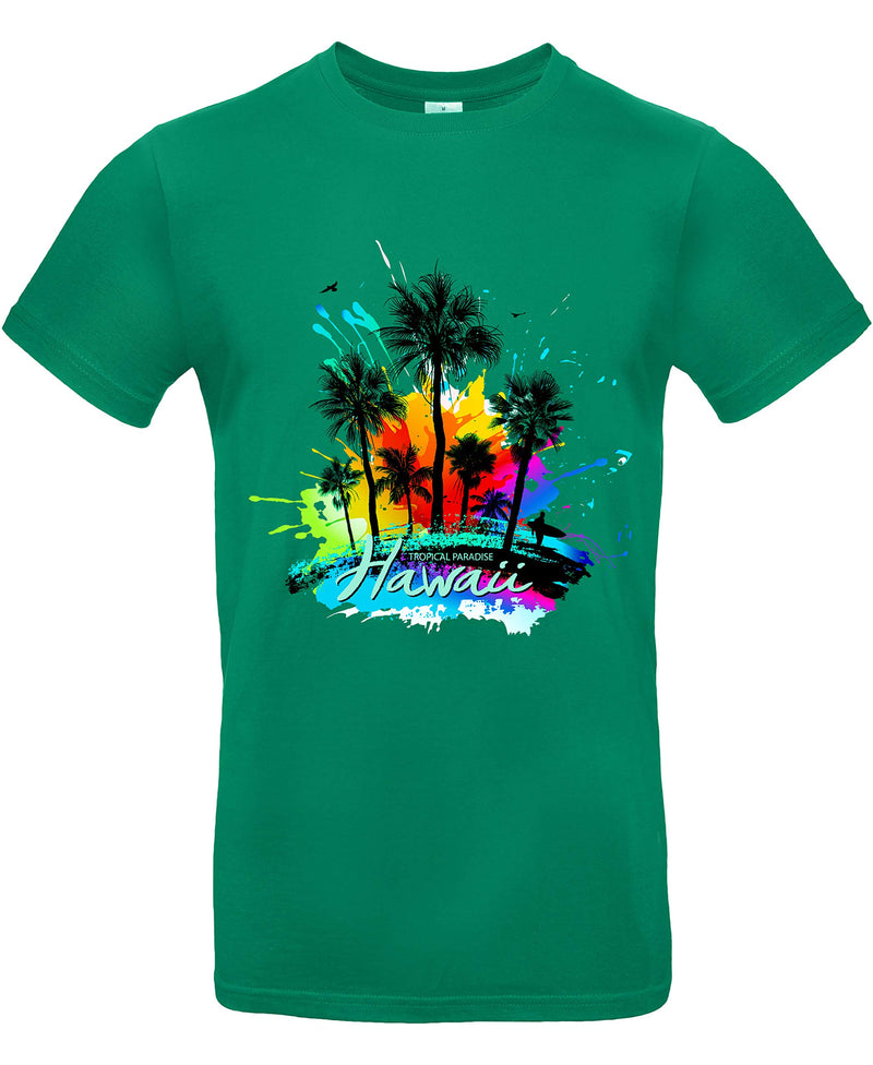 Smilo & Bron Herren T-Shirt with Hawaii printed