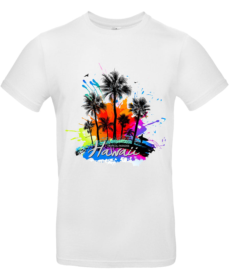 Smilo & Bron Herren T-Shirt with Hawaii printed