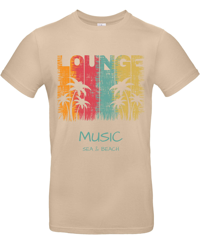 Men's T-shirt printed with Lounge Music Stylish