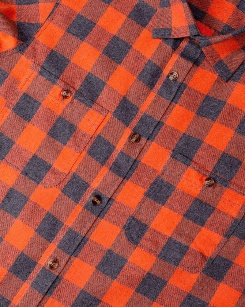 Men's Flannel Plaid Long Sleeve Regular Fit Casual Button Down Shirt