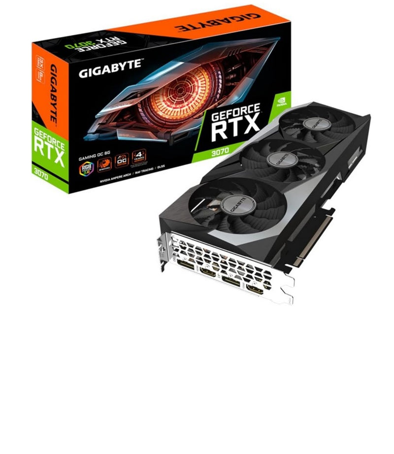 GIGABYTE GeForce RTX 3070 GAMING OC 8GB GDDR6 8 Grafik Karte (Gebraucht/Used )