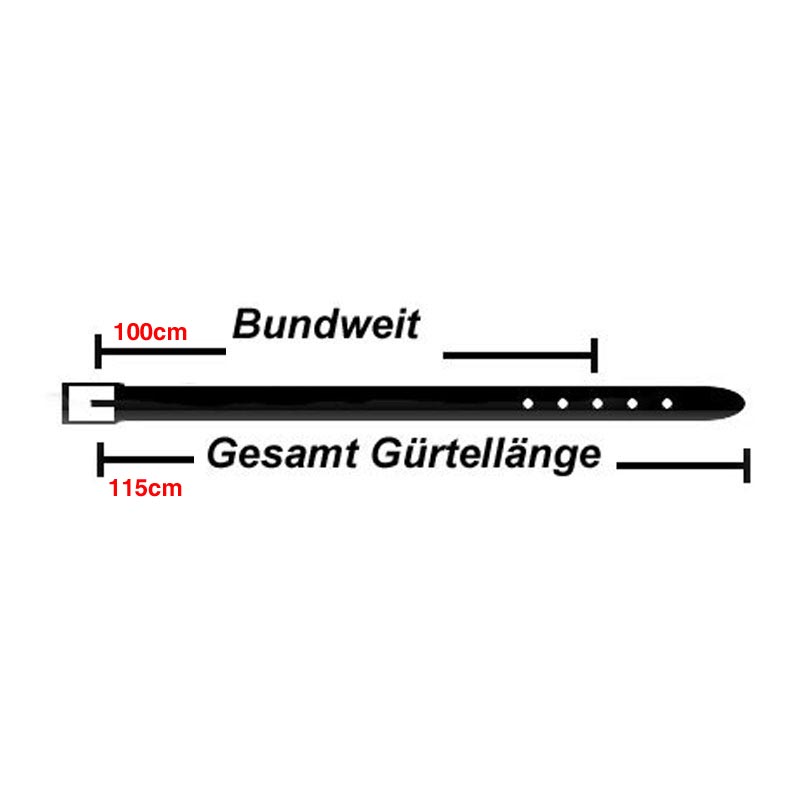 Hell Braun Schmal 2cm Breit Echt Leder Guertel mit 4 Eckiger Schnalle Wählbar aus 11 Längen